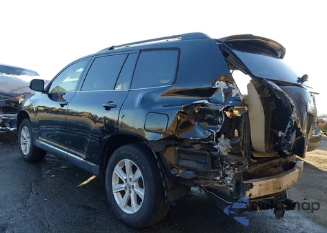 2012 Toyota Highlander Se V6 from USA, damaged, VIN 5TDBK3EH5CS155356